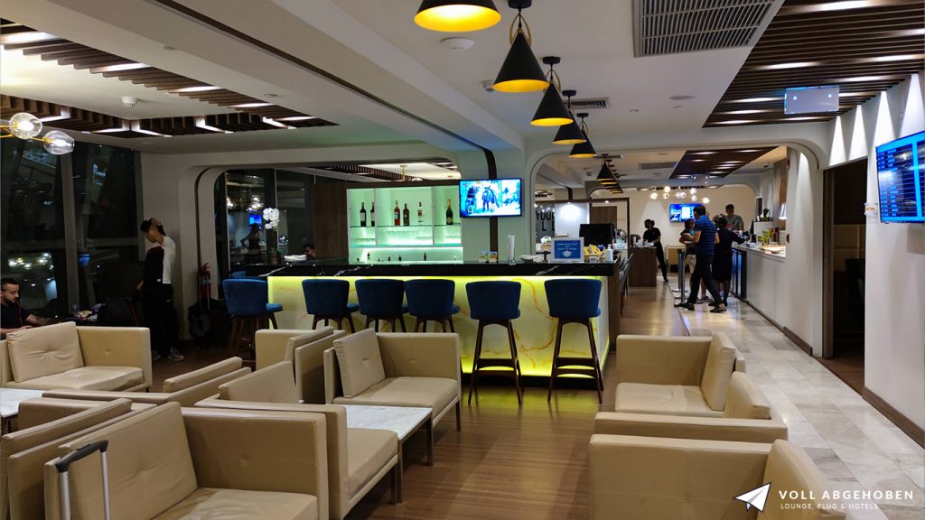 Turkish Airlines Lounge Bangkok Sitze
